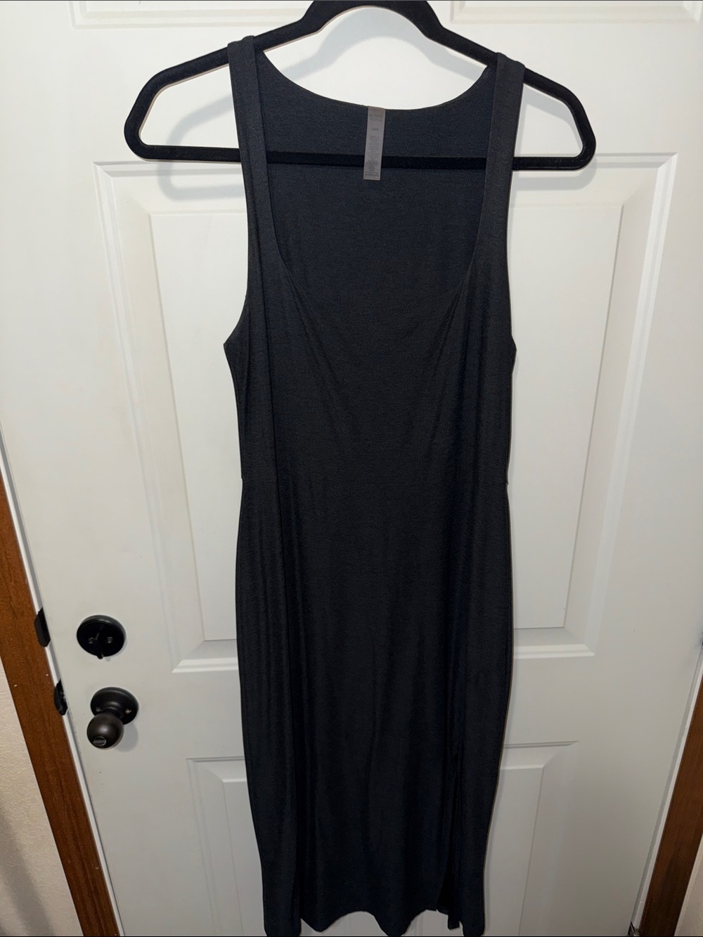 Beyond yoga black double lined dress